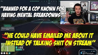 Ramee On Getting Banned Because Of The Crane Situation  GTA RP NoPixel 40 [upl. by Ennovad]