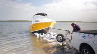 Caloundra Marine Trident Fishing Boat [upl. by Etac528]