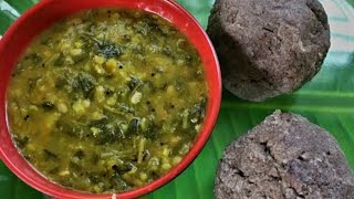 Keerai Kootu in Tamil  ராகி களி கீரை குழம்பு keera kolambu  Keerai Sambar Recipe  Keerai Masiyal [upl. by Nirro]