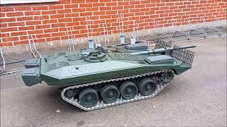 S103 Swedish tank with Turbine engine [upl. by Shay889]