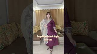 Myntra Plus Size Suit Set  Pakistani Style Suit for women  Plus size Fashion shorts fashion [upl. by Anilatac]