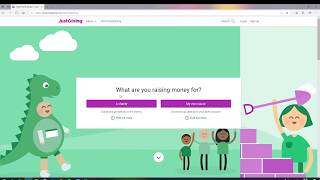 How to set up a Justgiving page [upl. by Nosraep]