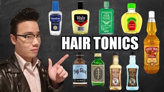 Pomade Survival Guide  Hair Tonics  WHAT IS A HAIR TONIC amp HOW TO USE [upl. by Gimpel]