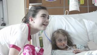 Rowan Blanchard Visits Childrens Hospital at Erlanger [upl. by Ahsened225]