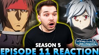 Bell VS Ottar  DanMachi 5x11 REACTION amp REVIEW [upl. by Anielram]