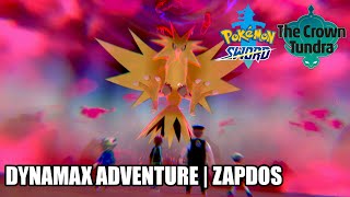 Pokemon Sword Crown Tundra DLC  Dynamax Adventure  Zapdos Nintendo Switch [upl. by Airliah614]