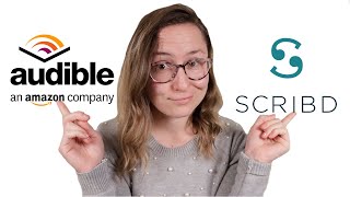 Audible vs Scribd Why I have both [upl. by Ahsienek]