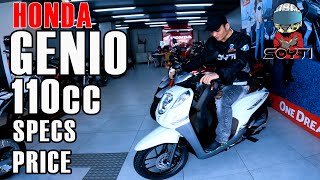 HONDA GENIO 2022  Specs  Price [upl. by Oppen]