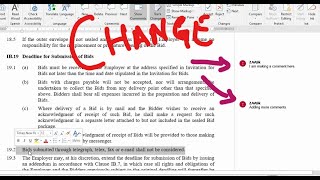 How to Change the name in Comment in Microsoft Word [upl. by Aneroc]