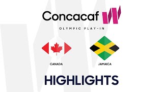 Canada 21 Jamaica  2023 Womens Olympic PlayIn [upl. by Abey427]