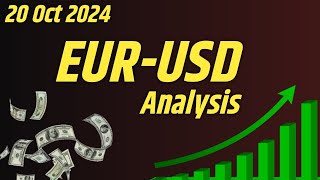 Euro to US Dollar  EUR USD Analysis Today 20 October 2024  EUR USD Analysis Update today [upl. by Jyoti]