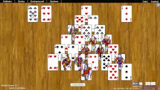 Pyramid Solitaire  How to Play [upl. by Aya]