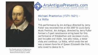 Michael Praetorius 15711621  La Volta [upl. by Viehmann190]