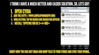 How To Install AppSync from Cydia Without Hackulous [upl. by Ramad]