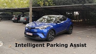 Toyota CHR  Simple Intelligent Parking Assist system  1001cars [upl. by Chiquita]