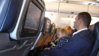 8 Hour Flight from Hell Screaming Child Kicks Seats [upl. by Kristian935]