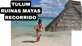 TULUM RUINAS MAYAS RECORRIDO [upl. by Mungam407]