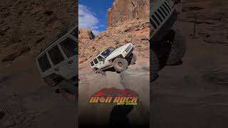 Chewy Hill Pritchett Canyon Moab UT offroad XJ Cherokee Jeep Moab IRO rockcrawler Utah [upl. by Alinoel]