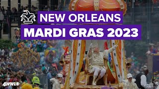 Live Mardi Gras 2023 in New Orleans [upl. by Eiaj940]