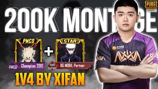 Who is Xifan  200k Competitive Montage  iPhone 12 Pro Max  Gyro  PUBG MOBILE [upl. by Valeda]