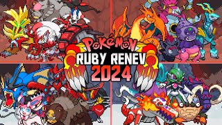 UPDATED Pokemon GBA Rom With GEN 9 DLC Paradox Forms Mega Evolution Extra EXP 3 Regions amp More [upl. by Leilamag]