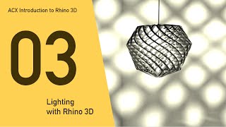 Lighting Design in Rhino [upl. by Lacy632]