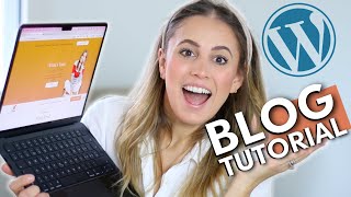 How to Create a Blog in 2023 TUTORIAL  10Minute WordPress Blog SETUP  Blogging for Beginners [upl. by Niatirb292]