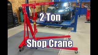 Ranger Folding Engine Hoist RSC2TF Shop Crane Review [upl. by Giacomo]