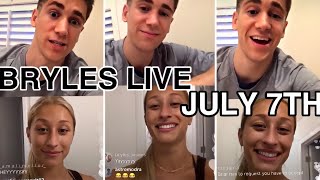 BRYLES LIVE  JULY 7TH [upl. by Htehpaj]