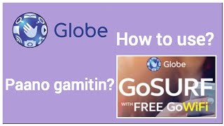 HOW TO USE THE GOSURF FREE WIFI  Watch this [upl. by Yvon701]