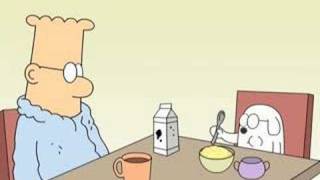 Dilbert Good Morning and Bad Listener Video [upl. by Shorter]