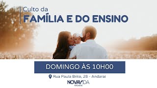 Culto da Familia e do Ensino [upl. by Amsirp]