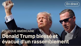 À venir Émission spéciale  Programmation spéciale  Donald Trump blessé [upl. by Hilbert432]