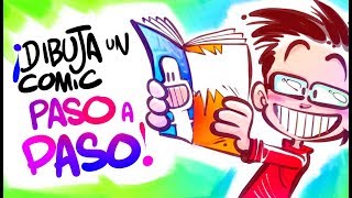 APRENDE A DIBUJAR UN COMIC PASO A PASO CON IVANEVSKY [upl. by Eniloj]