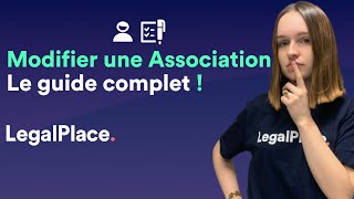 Comment modifier votre association simplement [upl. by Kanya634]