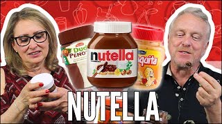 IDOSOS PROVANDO DOCES MODERNOS  NUTELLA OVOMALTINE E PAÇOQUITA [upl. by Melvina]