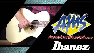 2020 Ibanez ACFS380BT  American Musical Supply [upl. by Maurise900]