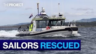 Two Sailors Rescued Off NSW Coast [upl. by Liberati]