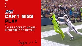 Did Tyler Lockett Just Make the Best Catch of the Year [upl. by Killen539]