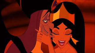 Aladin Jasmine Kiss Jafar Jasmine Kisses Jafars Lips 💋 Aladdin Jasmine Kiss Jafar Aladdin 1992 [upl. by Ajssatsan881]