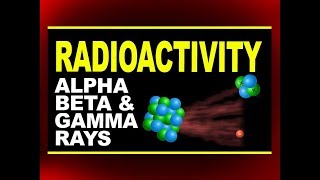 Radioactivity  Alpha Beta Gamma Rays  Physics4students [upl. by Acessej]