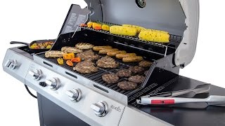 CharBroil Advantage 4 Burner Gas Grill [upl. by Katherin]