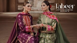 Tabeer by Charizma Unstitched Chunri Silk Collection 2024  Charizma Chunri Silk Vol1 Collection’24 [upl. by Egdirdle]