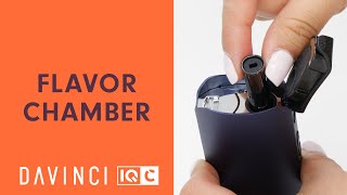 How To Use The Flavor Chamber on Your IQC Vaporizer  DaVinciTechcom [upl. by Midis545]