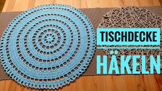 150 Tischdecke häkeln Teil 2 [upl. by Latvina624]