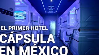 Hotel Cápsula Aeropuerto CDMX Vale la pena Mejor que en Japón Izzzleep [upl. by Normi]