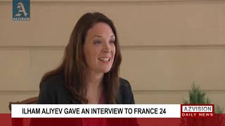 Ilham Aliyev Gave An İnterview To France 24 [upl. by Yvonner725]