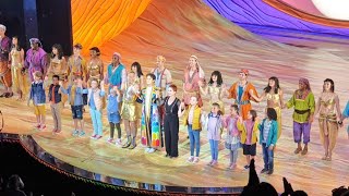 Joseph Musical Megamix  London Palladium  Linzi Hateley’s opening night 17 July 2021 [upl. by Aiuqet]