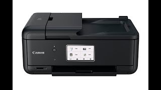 Canon TR 8520 Not Printing Black or Color How To Clean Printhead [upl. by Whitford]