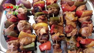 How to make delicious Grilled Shish Taouk  Chicken Tikka recipe [upl. by Alliuqaj]